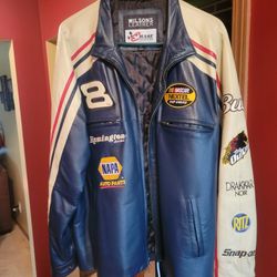 Dale Earnhardt Jr Leather Coat