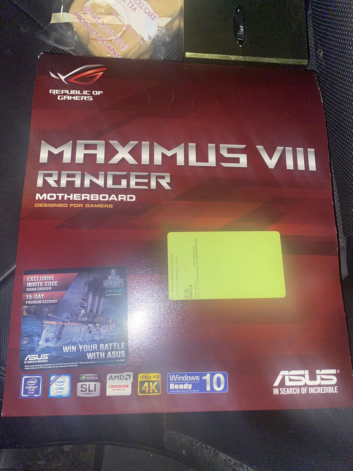 RoG Maximus VIII RANGER Motherboard