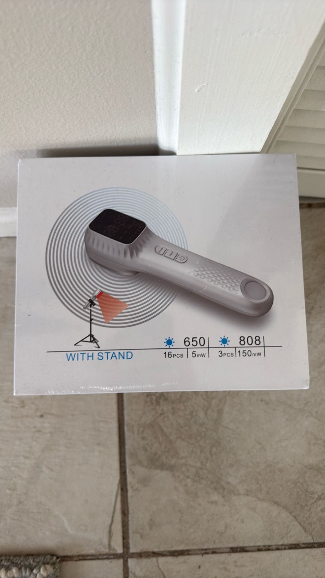Red Light Therapy Device with Stand