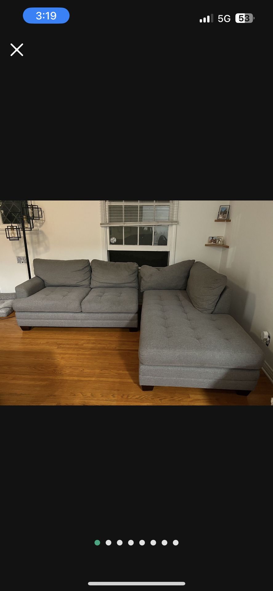 Sectional couch