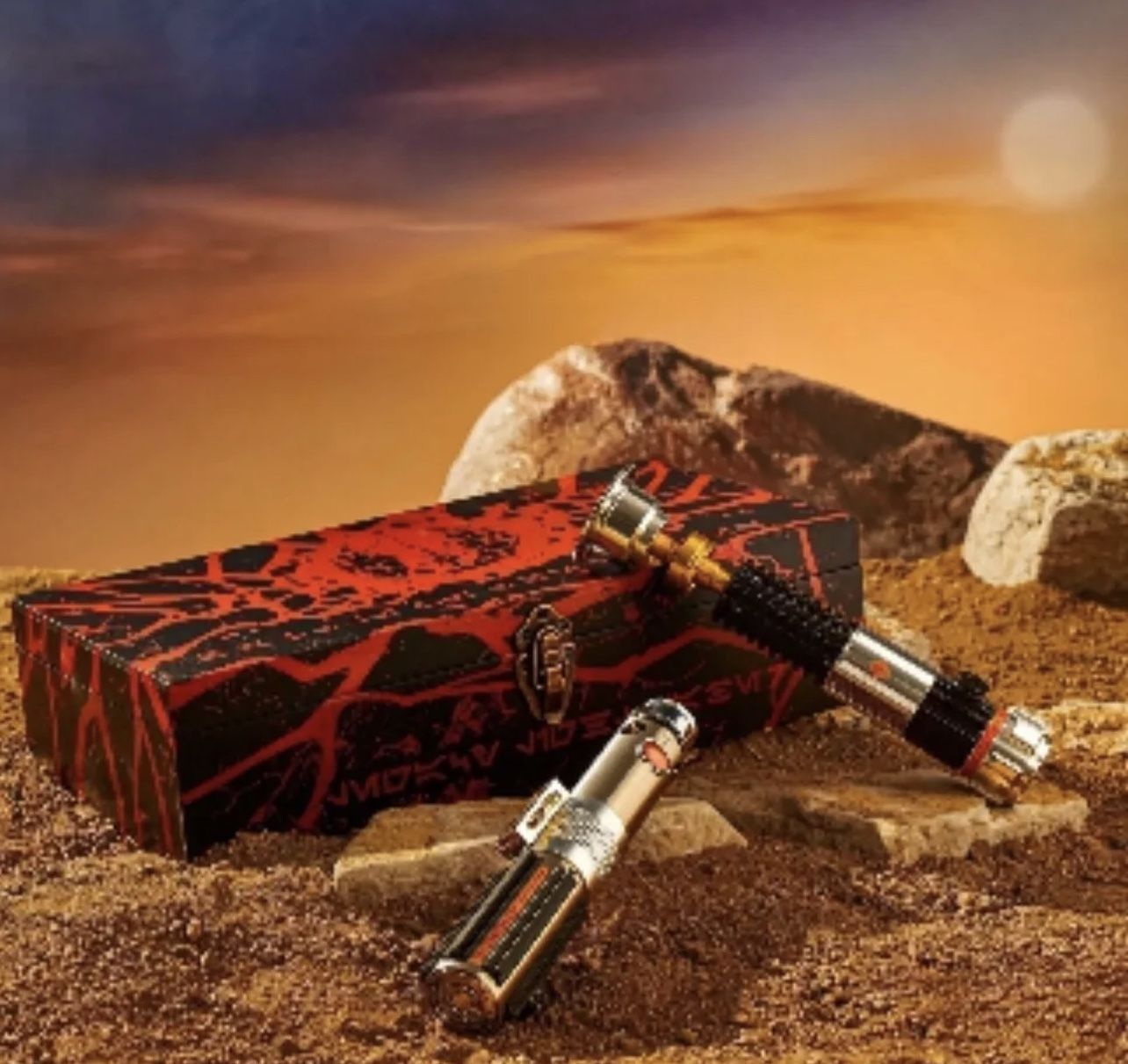 NEW Anakin Skywalker & Obi-Wan Kenobi Battle of the Heroes Legacy Lightsaber Set