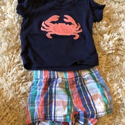 Carter’s Shirt And Shorts Set
