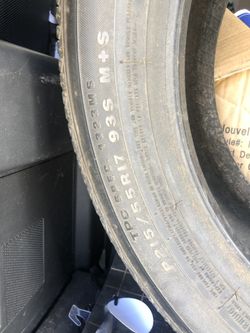 Fires Stone Tire 215/55/17