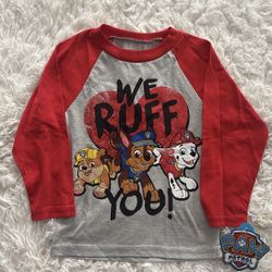 Paw Patrol Valentine’s Shirt 