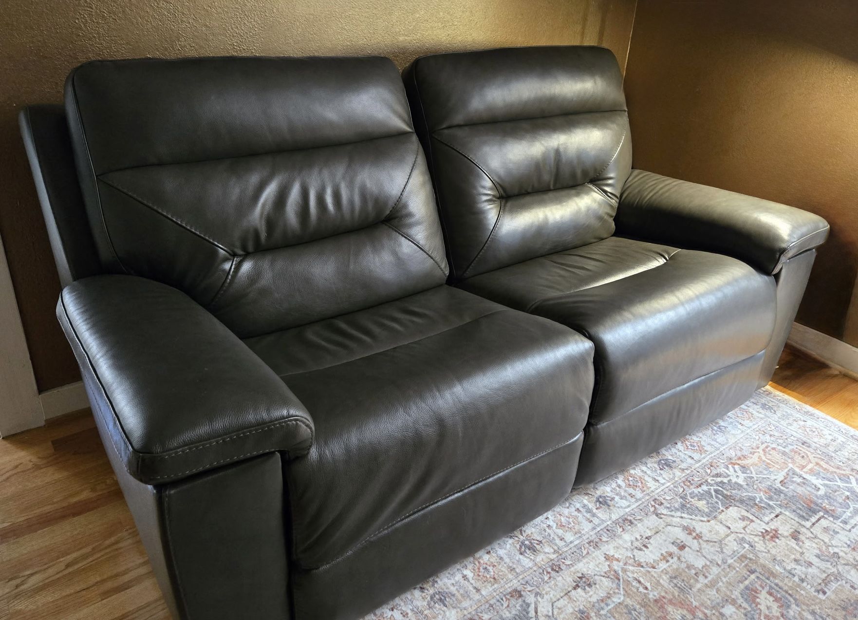 Leather Sofa Recliner