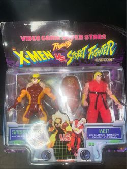X-men and street fighter collab