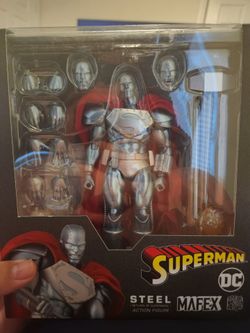 Mafex superman (steel) action figure