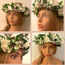 Handmade Fresh Head Crown