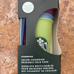 Brand new starbucks cups
