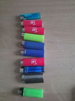 10 Bic Lighters