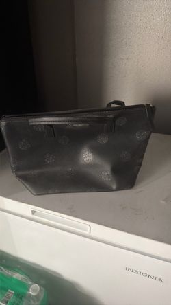 Kate spade black glitter polka dot handbag