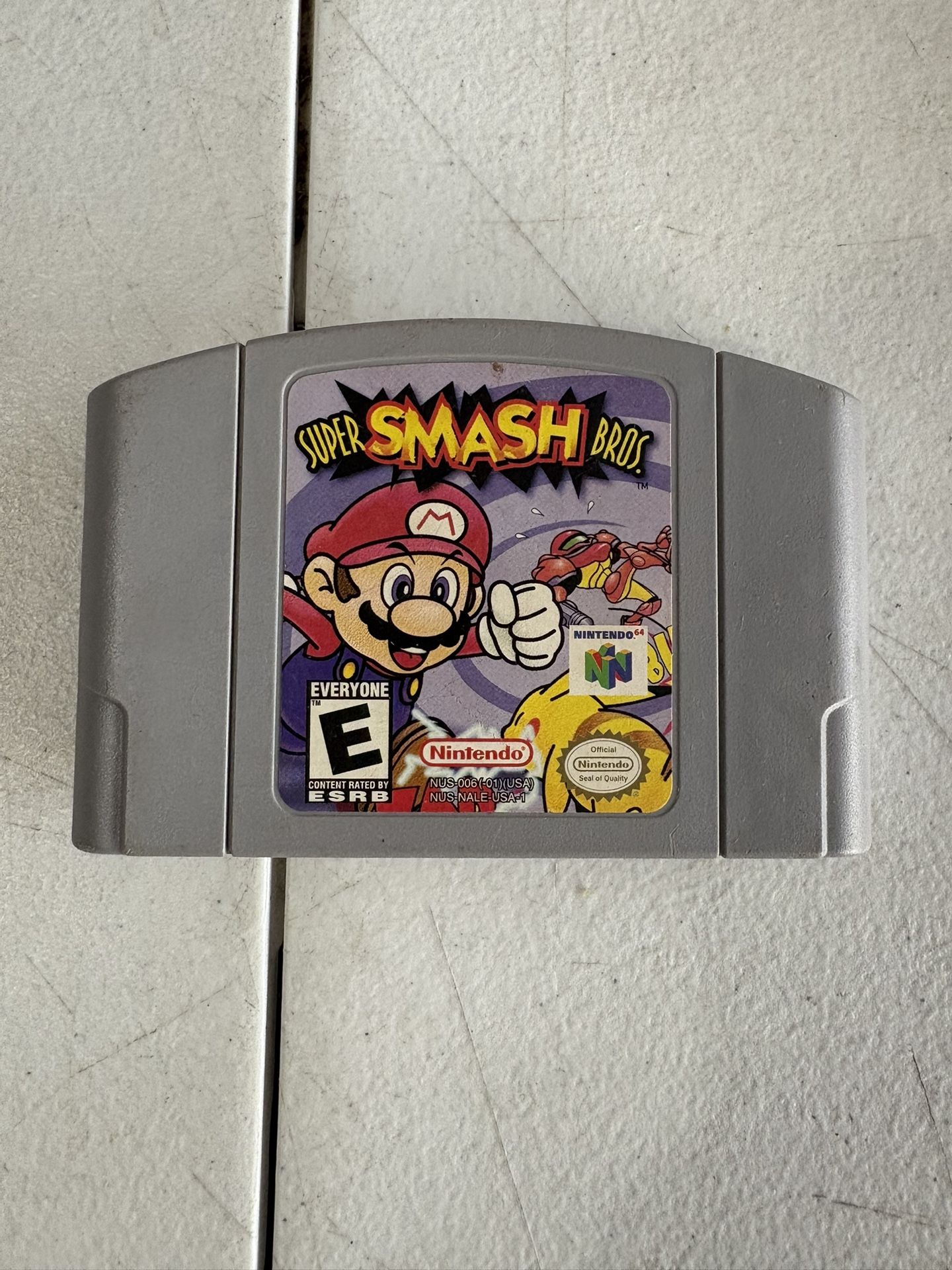 Nintendo 64 Super Smash Bros game