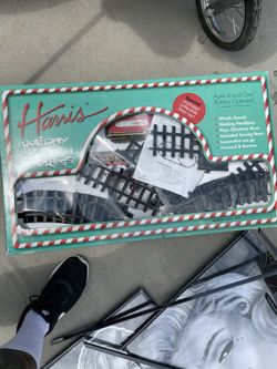 Harris Holiday Bear Express Train 