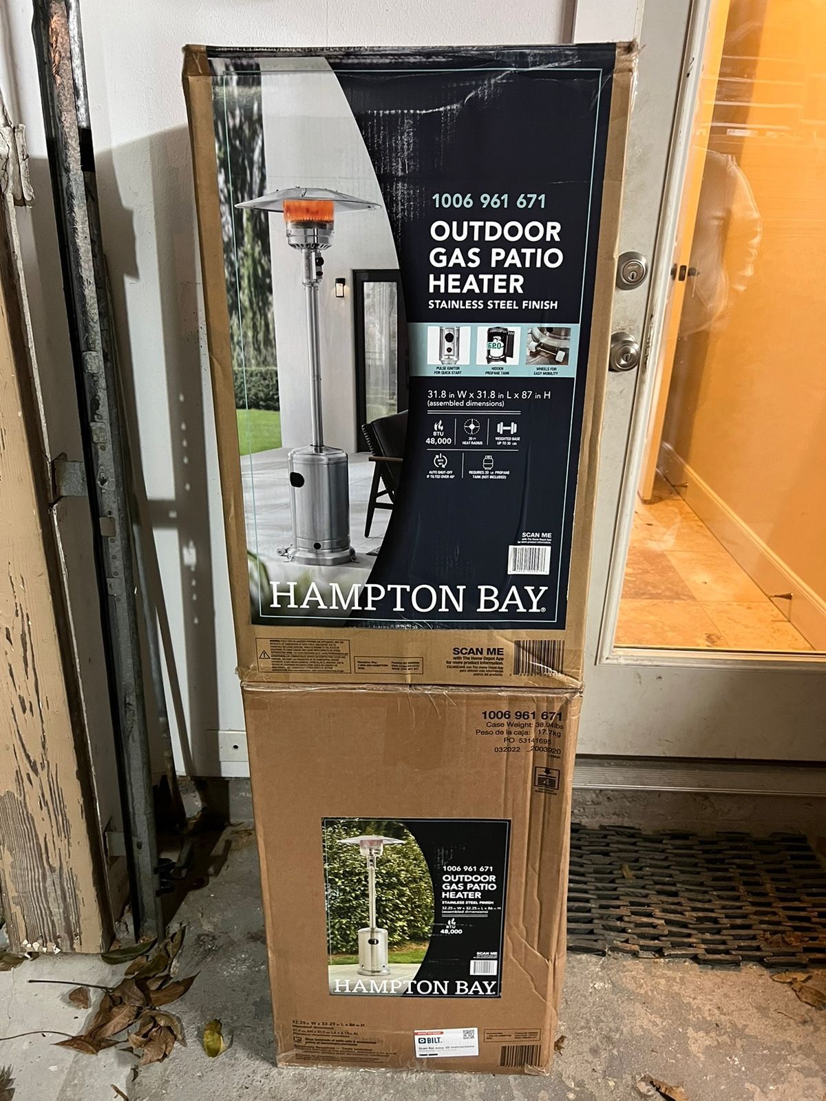 Hampton Bay Patio Heater for Sale in Houston, TX OfferUp