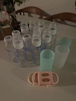 Free - Dr Bronner Glass Baby bottles