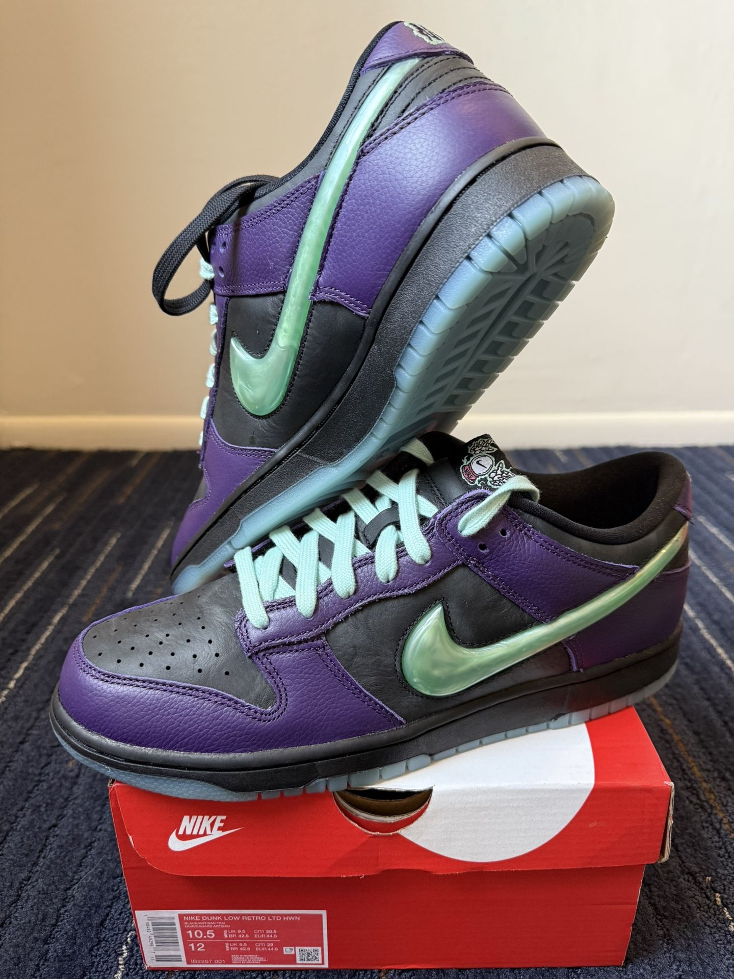 Nike Dunk Low Wizard Size 10.5