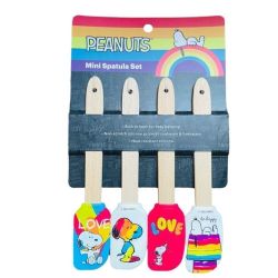 Peanuts Snoopy Mini Spatula Set of 4