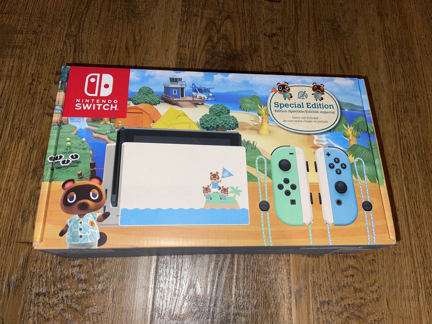 Nintendo Switch NEW SEALED animal crossing limited edition