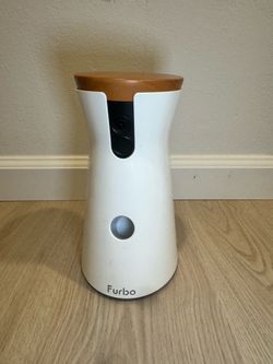Furbo 360° Dog Camera Treat Dispenser – White, Used