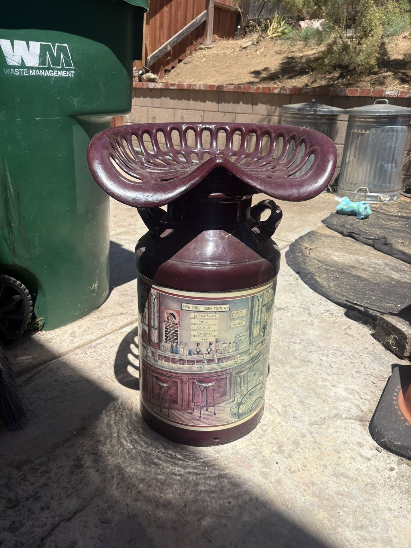 Southern Milk Can Chair
