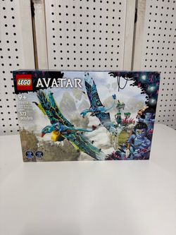 Lego avatar Jake & Neytiris First Banshee flight 75572