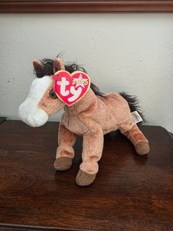 Ty Beanie Baby Horse Plush with Tags