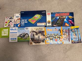 Mixed Lot of Kids Games, Puzzles & Toys
