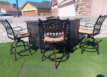 Nice high patio bar