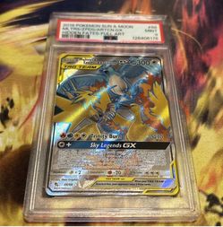Pokemon  Moltres & Zapdos & Articuno GX (Full Art) 66/68 Hidden Fates Holo.
