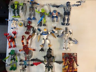 Lego Bionicle, Heads and Squids