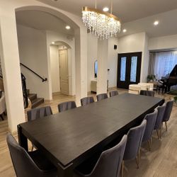 Dining Table And 12 Chairs