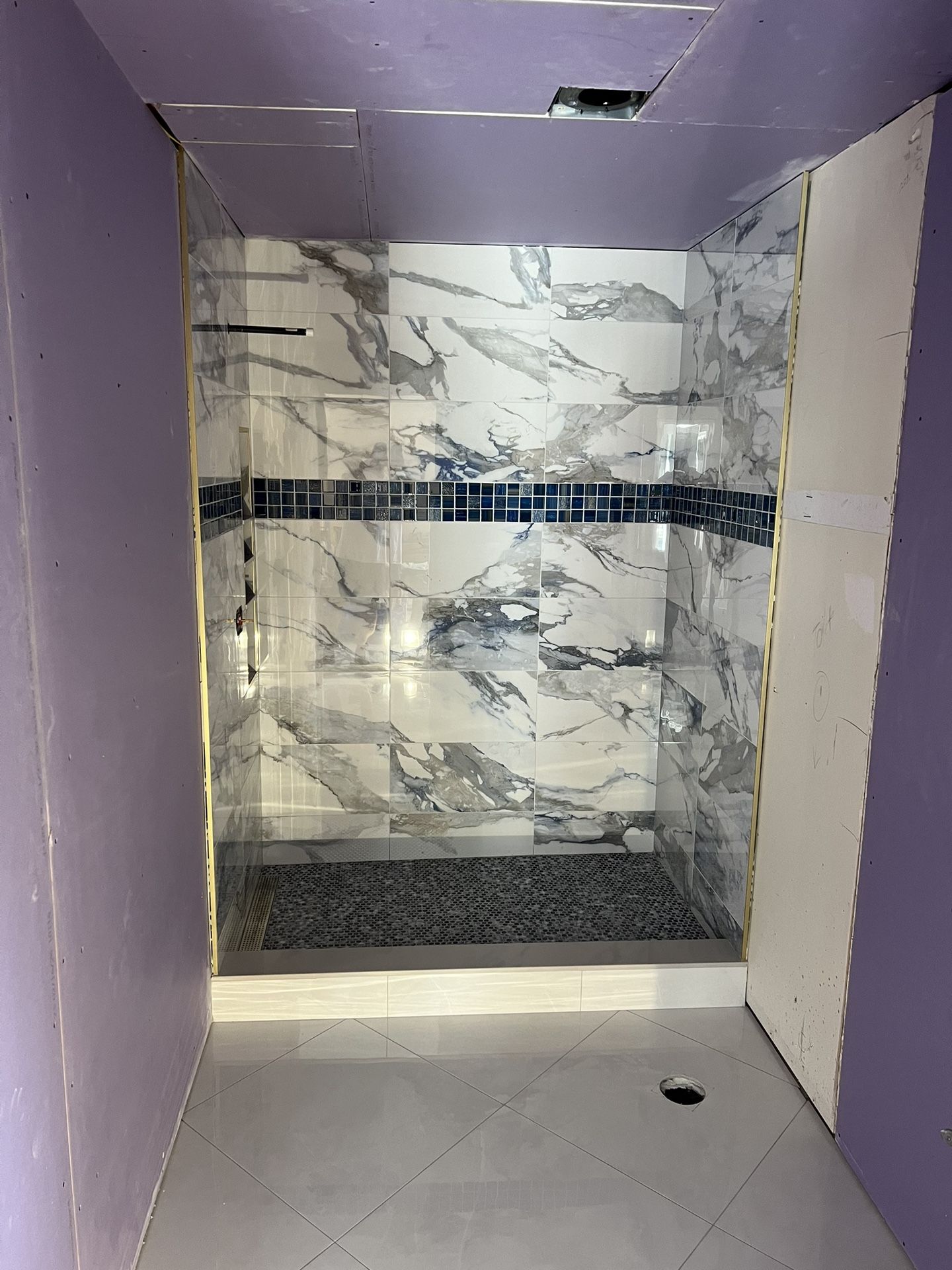 12x 24 Porcelain Tiles And Glass Tiles