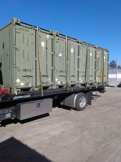 Containers Relocated  Truck 