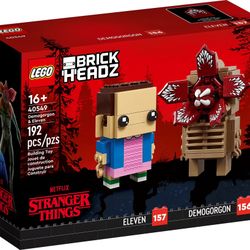 Lego Brickheadz 40549 Stranger Things Eleven Demogorgon