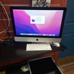 Apple 21" IMac 2015 Desktop Computer READ!