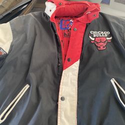 1990 vintage chicago bulls jacket