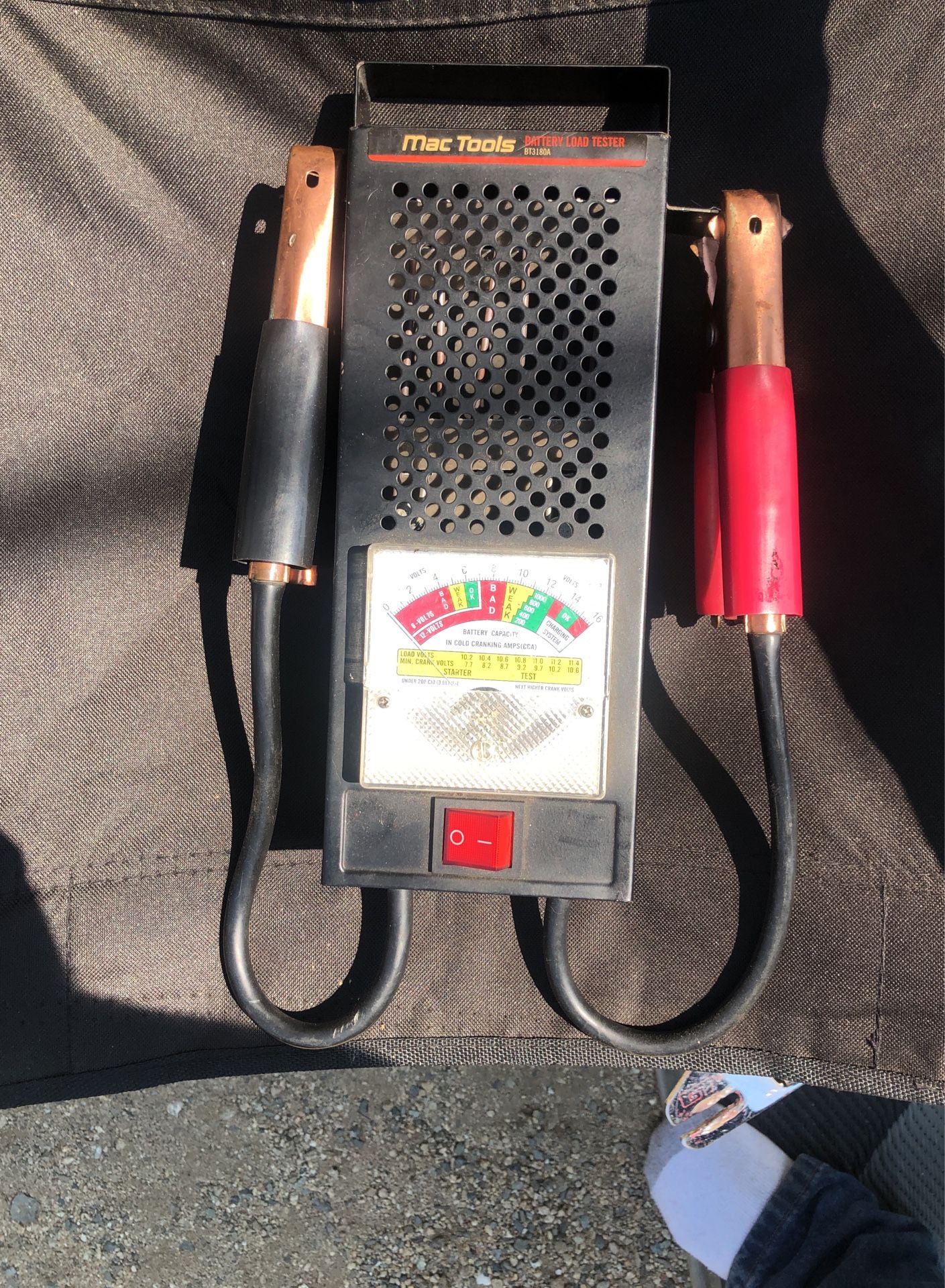 Mac Tools Battery Load Tester