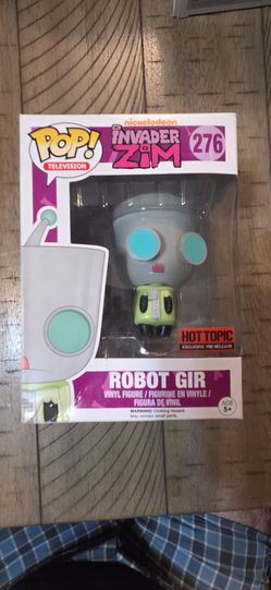 Funko Pop! Invader Zim Robot Gir #276 Hot Topic Exclusive