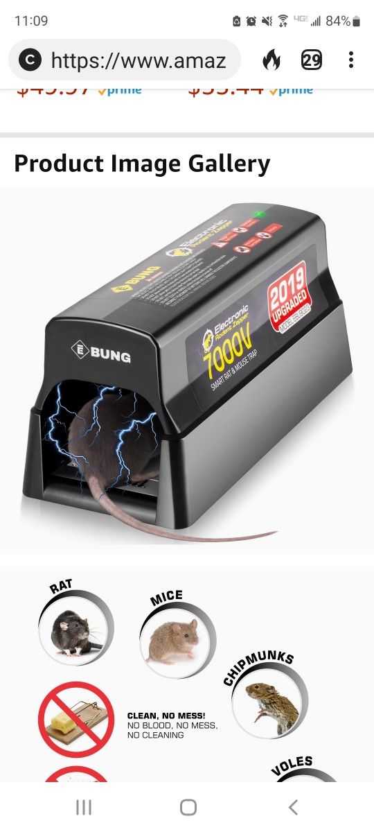 SavHome Electronic RODENT ZAPPER