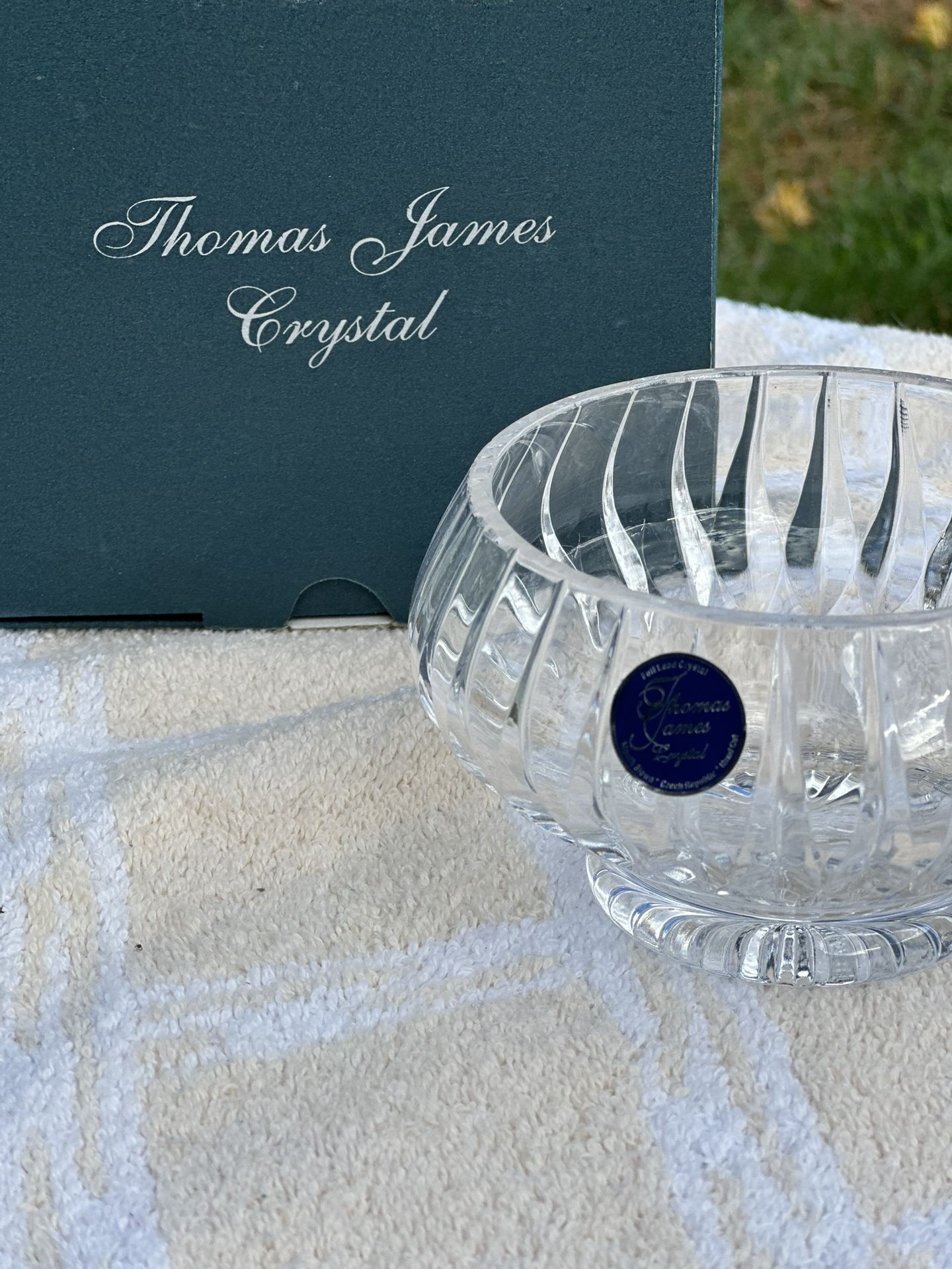 Thomas James Crystal Bowl