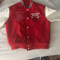 Ultra Rare Chicago Bulls Letterman Jacket (M)