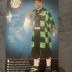 Demon Slayer Tanjiro Outfit XL Fits To Size