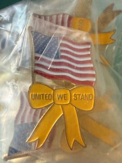 United we stand pin lot of 120 pins