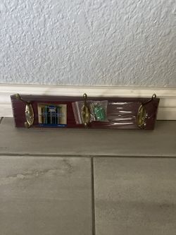 Brand New 3 Hook Wall hanging 