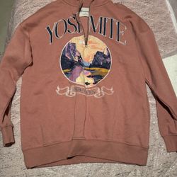 Nwt Womens Small Yosemite National Park 1/4 Zip Pullover Shirt 