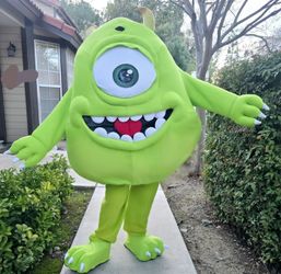Mike Wazowski Mascot Costume Birthday Halloween
