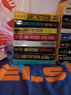 James Patterson Lovers - 26 Of His Books