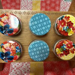 Pioneer Woman Wild Flower Whimsy Spice Jars And Rack