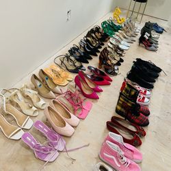 Heels, Sneakers, Size 8-Size 10  