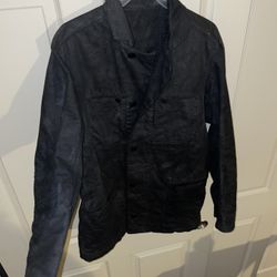 11 BY BORIS BIDJAN SABERI Black Cotton Jacket